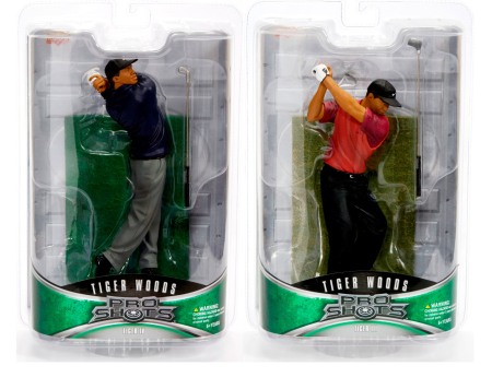 Tiger Woods Pro Shots Upper Deck Series 2 Action Figures