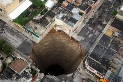 Sinkhole Signs on What Caused The Sinkhole In Guatemala  We Know The Real Truth