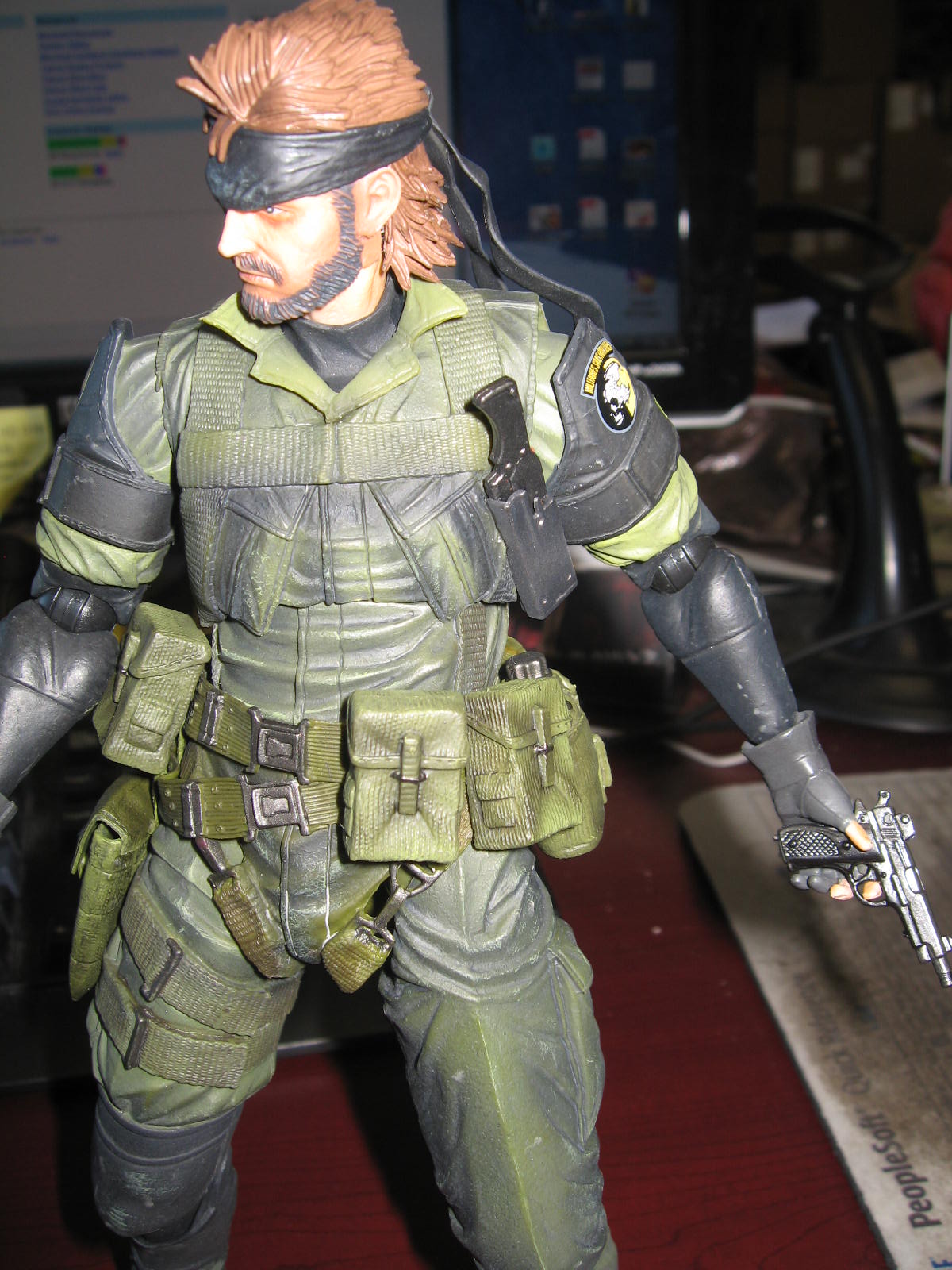Snake Jungle Fatigues Version Metal Gear Solid Peace Walker Action Figure | CmdStore